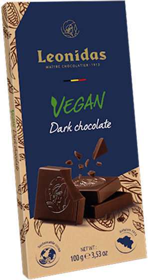 Tablette Leonidas Vegan chocolat noir
